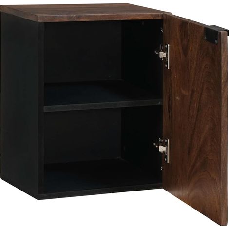 Meuble de Lavabo de Salle de Bain Noyer 38 x 33,5 x 48 cm CFW422862 (1/5)