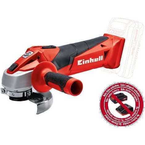 Smerigliatrice a batteria 18V (NON INCLUSA) con impugnatura laterale regolabile TC-AG18/115 EINHELL (1/5)
