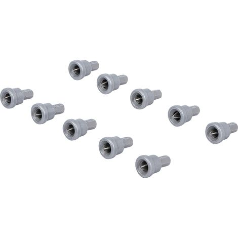 BGS TECHNIC Schrauber-Bit-Satz BGS, mit Tiefenstopp, 10-tlg (1/4)