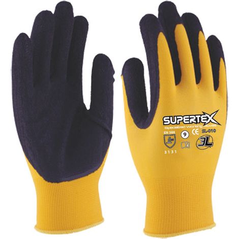 Guante látex nylon Supertex 3L T-8 (1/6)