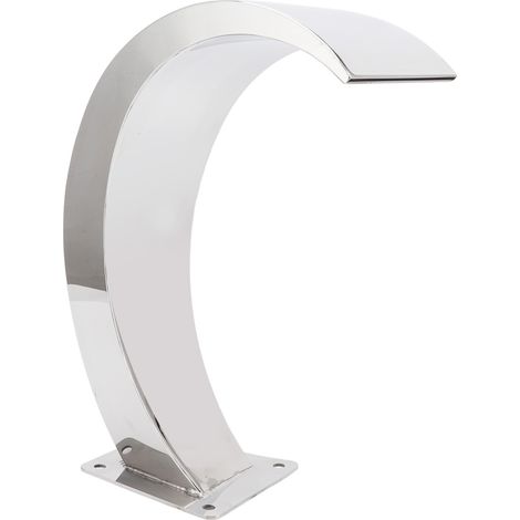 Robinet cascade pour piscine en acier inoxydable 304, design arqué, filetage intérieur G1, fontaine de bassin (1/5)