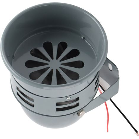 Klaxon de voiture, haut-parleur de klaxon électrique 12V de sirène d'alarme de moteur de voiture à 110dB (1/5)