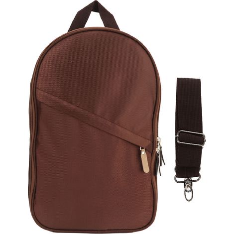 Sac de rangement pour ustensiles de cuisine camping, polyester, multifonction, portable, organisateur de matériel de cuisson extérieur, BBQ, voyage, marron (1/5)