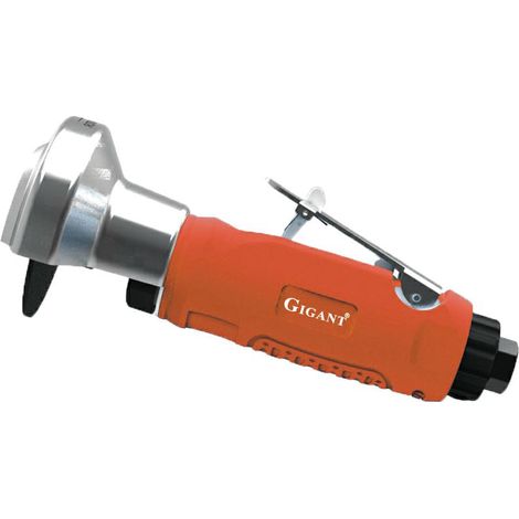Gigant Esmeriladora angular neumática 3" GT-2411, herramienta profesional para desbaste y corte industrial, sistema neumático de alto rendimiento, diseño compacto y ergonómico, color metálico.