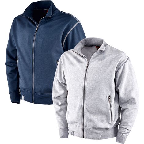 Sweat-shirt de travail Neri Davos - M - Bleu (1/4)