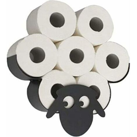 Toilettenpapierhalter in Schafform, niedlicher Tier-Wandbehang, Toilettenpapierhalter fürs Schlafzimmer, Anhänger für Küche und Bad