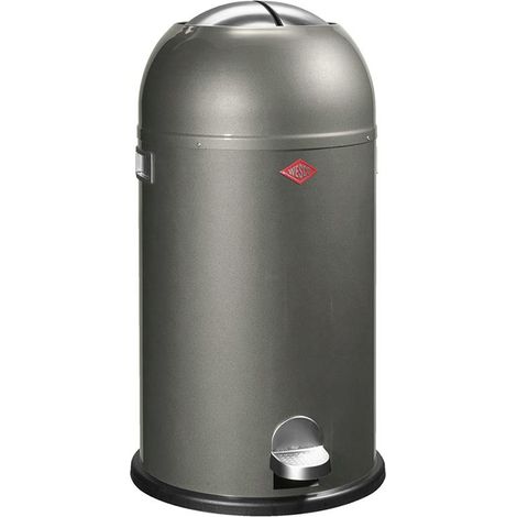 Wesco Mülleimer Kickmaster graphit (1/3)