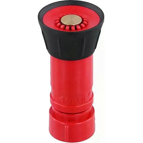 Fire Hose Nozzle Water-Gun Nozzle 1 Inch High Pressure Pump Sprinkler compatible with Indoor Ourdoor Garden Plant Flower Irrigation Tools (1/5)