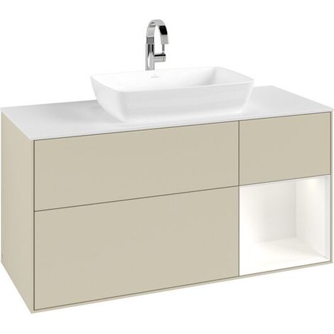 Villeroy & Boch F831MTHJ Meuble sous-lavabo Finion F83 (1/3)
