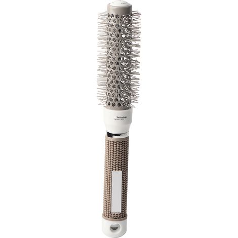 Séchoir à cheveux ionique avec brosse ronde en nylon - Séchage et coiffage facile - Modèle 25 (1/5)
