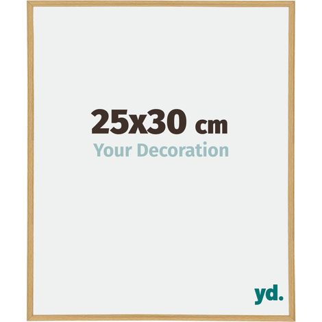 yd. - Cadre photo 25x30 - Hetre Clair - Plastique - Annecy