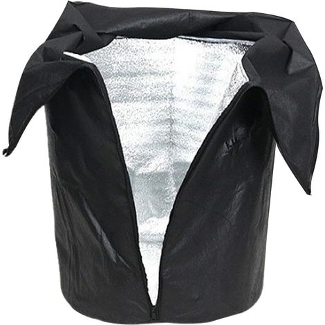 Housse de protection d'hiver pour jardinière contre le froid Isolation thermique gel 2 pièces (1/5)