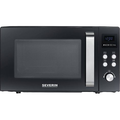 Severin 7752 Micro-ondes noir 900 W fonction grill, fonction chaleur tournante (1/4)