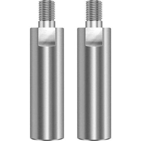 Pair Tige d'extension rotative en acier pour meuleuse d'angle - Tige de connexion - Accessoire pour polisseuse de voiture (1/2)