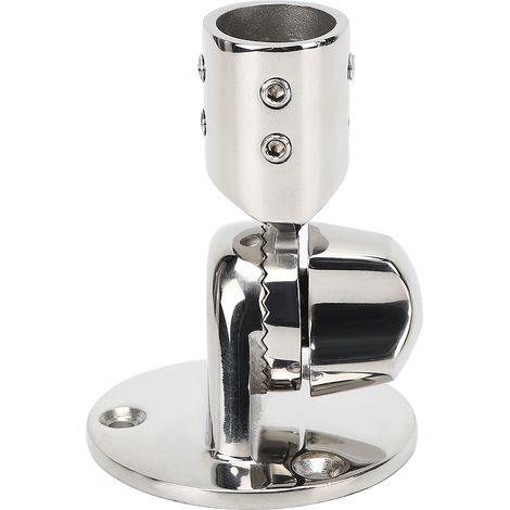 Support d'antenne marine en acier inoxydable 316, diamètre 22mm pour mâts ronds (1/5)