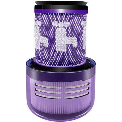 Filtri HEPA di ricambio per aspirapolvere Dyson V12 Detect Slim, filtro per aspirapolvere senza fili Dyson V12 Slim Absolute Extra/Total Clean/Fluffy, 971517-01-Crezuo (1/4)
