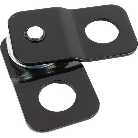 Jeffergarden Bloc d'attelage 4 tonnes/8800 lb capacité de récupération ATV UTV camion remorquage poulie Double treuil