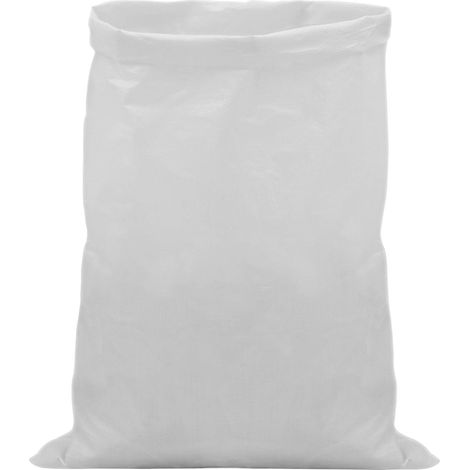 Sacchi Intrecciati 10 pcs Bianco 30 x 45 cm PP vidaXL (1/5)