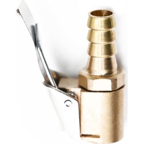 Compressor inflation nozzle – made of plastic and metal – compatible with a 6 mm hose – maximum pressure 12 bar (1/5)
