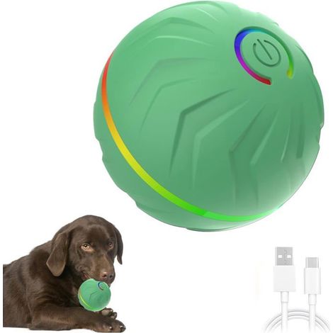 Générique Balle Interactive pour Chien, Fournitures pour animaux de compagnie, lanceur de balle rechargeable USB pour c (1/5)