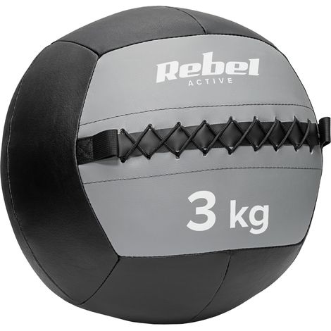 Palla medica riabilitativa per esercizi, 3 kg (1/5)