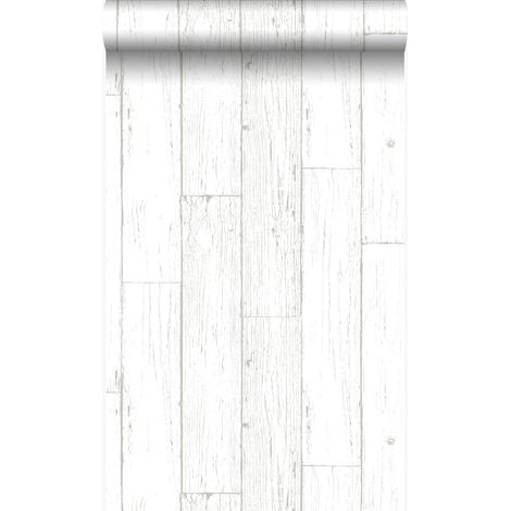 papier peint imitation bois blanc d'ivoire  - Origin Wallcoverings (1/5)