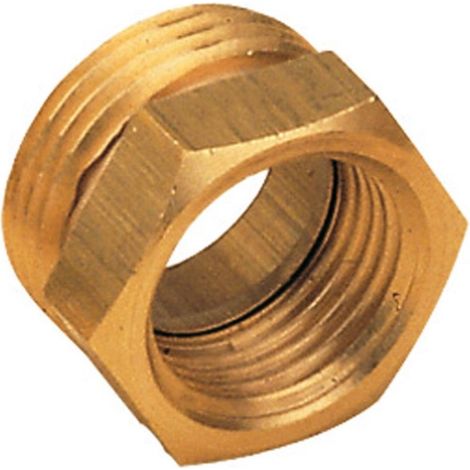 réduction en laiton à visser - mâle 20 x 27 vers femelle 12 x 17 - sachet de 2