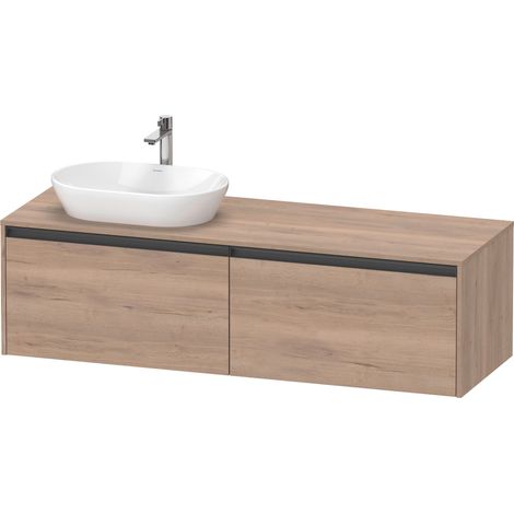 Duravit Ketho.2 Konsolenwaschtischunterbau, Beckenausschnitt
