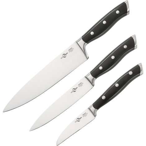 Set di 3 coltelli da cucina Primus Kuchenprofi, in acciaio chirurgico