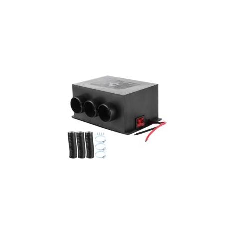Chauffage de voiture Portable 12V, 3 trous, chauffage d'hiver, dégivreur de pare-brise, suppression du brouillard