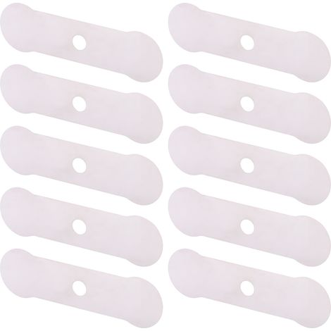 10 Pièces Joints d'Étanchéité pour Compresseur Sans Huile, Plaque de Valve 14x50mm en Aluminium