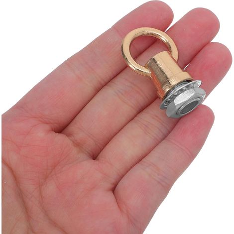 Lot de 10 écrous à œillets filetés M10 pour suspensions, crochet en (1/5)