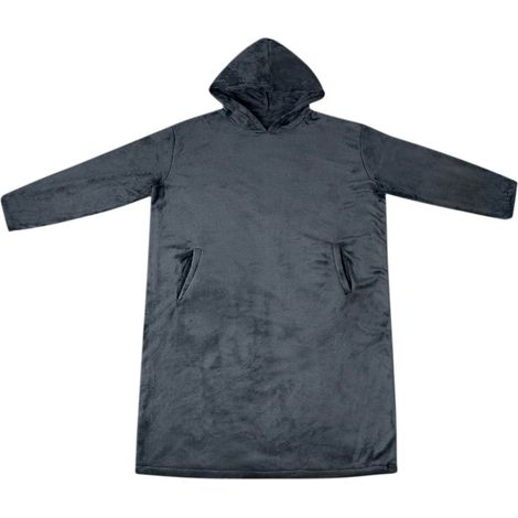 vidaXL Sudadera manta Azul marino S Franela (1/2)