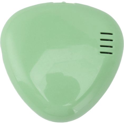 Stérilisateur de brosses à dents portable et rechargeable, étui de voyage et de maison vert (1/5)