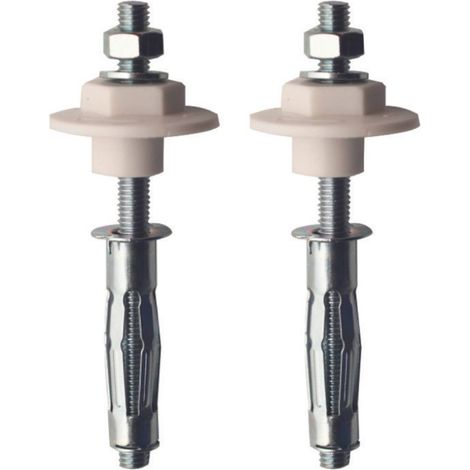Kit Fixation Lavabo M8X95 pour Matériaux Creux