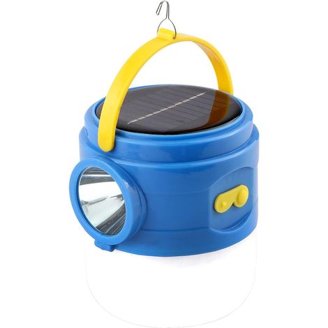 Lámpara solar de exterior para camping, luz de emergencia en caso de corte de luz, multifuncional. (1/5)
