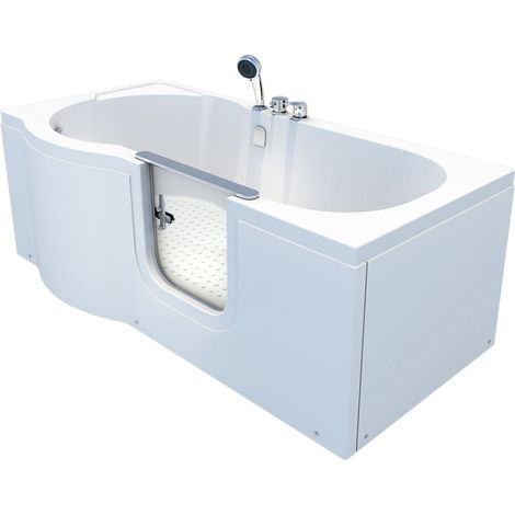 Seniorenwanne mit Tür S12-R Badewanne 85x170cm