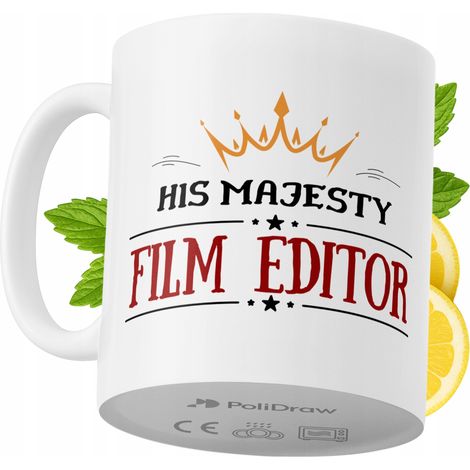 Lustige Kaffeetasse mit witzigem Textdesign für Filmeditoren – ideal für Geburtstage, Namenstage und Feiertage. Hochwertige Tasse für besondere Anlässe im Büro oder Homeoffice. Farbe: Weiß, 330 ml.