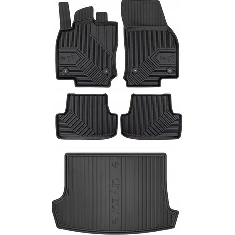 SET 77 Tappetini in gomma e copertura per VW T-Roc dal 2017-