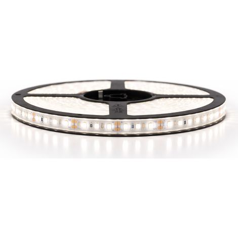 Kit de cinta profesional 3014 - 120 leds/m - 5 metros Blanco neutro impermeable (IP67)  Longitud: 5 metros - Transformador: Fuente de alimentación incluida
