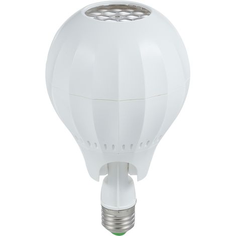 Projecteur de motifs de noël, ampoule E27 RGB, commande vocale, rotation à 360 °, pour Bar, scène, fête