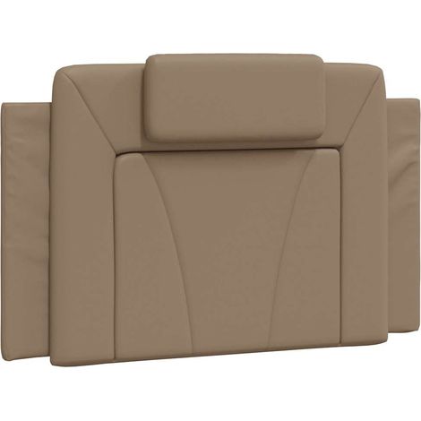 Maison Exclusive - Cuscino Testiera Viana Cappuccino 80 cm in Similpelle