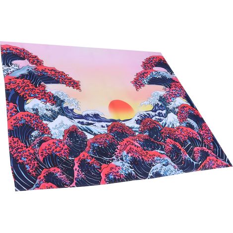 Tenture murale polyvalente 200x150cm - Serviette de plage, couverture douce, rideau décoratif pour la maison
