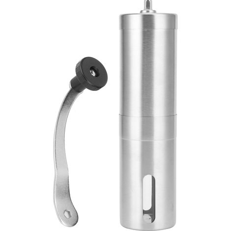 Moulin à café manuel portable pour grains, idéal maison et camping extérieur (1/5)