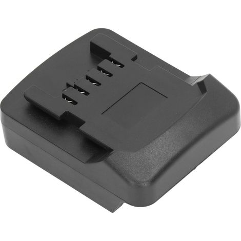 Adaptateur batterie 18V pour outil électroportatif, convertisseur lithium ABS, connecteur socle BL1815 BL1860 Metabo BS18 LT, sans charge (1/5)