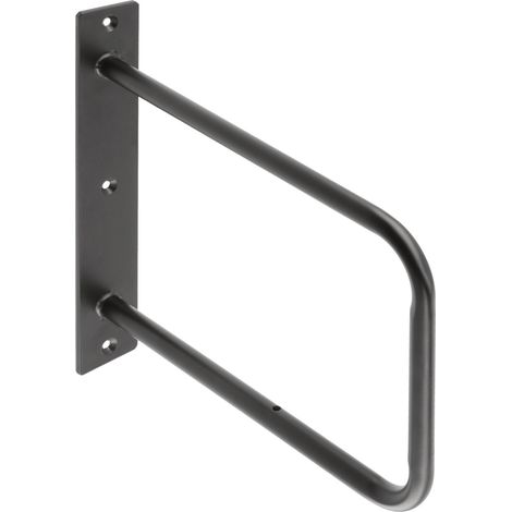 Regalkonsole RK05 schwarz Regalwinkel Regalträger Regalstütze Bodenträger von SOTECH