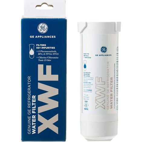 Ersatzteile für Kühlschränke, XWF-Kühlschrank-Wasserfilter, kompatibel mit GE XWFE-Wasserfiltern (1 Paket)