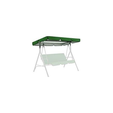 Housse de Toit Imperméable pour Balancelle Hollywoodienne 3 Places, Oxford 190T, Protection UV Vert