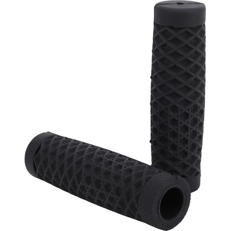 Poignées Antidérapantes 1 Paire de Poignées en Caoutchouc Antidérapantes Guidon d'absorption des Chocs Confortable de Guidon de de 7/8 Pouces (1/5)