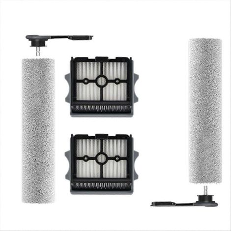 Convient aux accessoires pour lave-linge à rouleaux Tinfoil Wiper Slim/Max : brosse rotative, filtre et élément filtrant. (1/5)